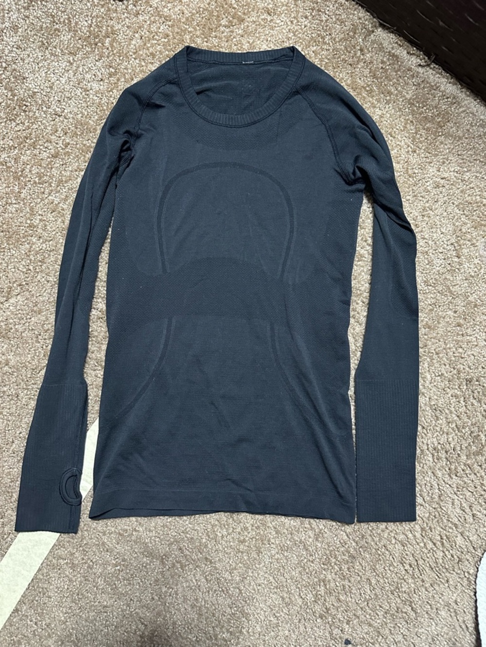 Lululemon Swiftly Running Athletic Top - Black